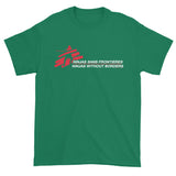 Ninjas without Borders Martial Arts Ninjutsu Fighter Short sleeve t-shirt + House Of HaHa Best Cool Funniest Funny Gifts