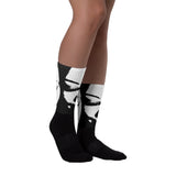 Black foot socks + House Of HaHa Best Cool Funniest Funny Gifts