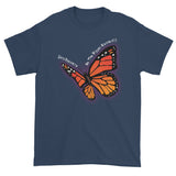 Be the Bigger Butterfly Shit Happens Good Advice Kindness Men's Short Sleeve T-Shirt + House Of HaHa Best Cool Funniest Funny Gifts