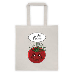 I am Fruit Tomato Guardians Groot Mashup Parody Tote Bag + House Of HaHa Best Cool Funniest Funny Gifts