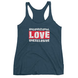 Unconditional Love Unexclusive Family Unity Peace Women's Tank Top + House Of HaHa Best Cool Funniest Funny Gifts
