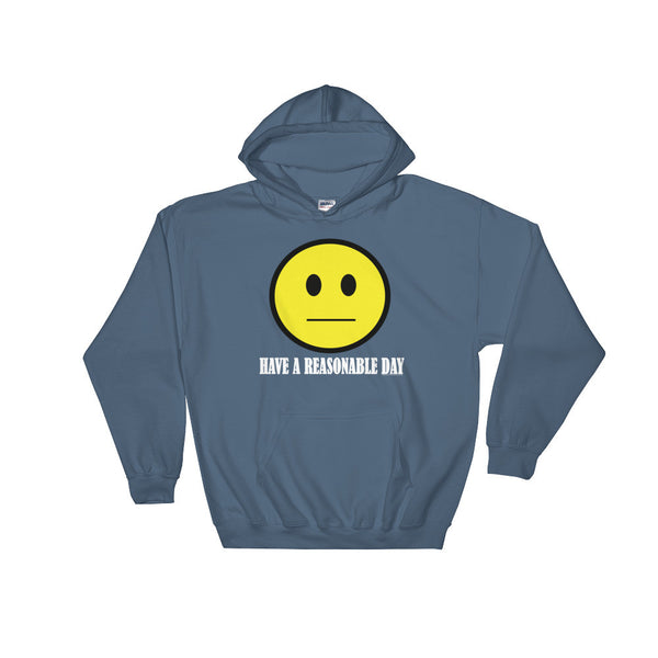 Have A Reasonable Day Men's Heavy Hooded  Hoodie Sweatshirt - House Of HaHa