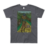 Walkers Of Oz: Zombie Wizard of Oz Cornfield Parody  Youth Short Sleeve T-Shirt + House Of HaHa Best Cool Funniest Funny Gifts