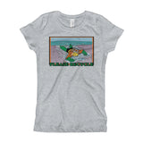 Please Recycle Girl's Princess Aquaman Parody Kids T-Shirt - House Of HaHa