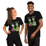 Vegan Zombie Unisex T-Shirt + House Of HaHa Best Cool Funniest Funny Gifts