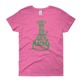 Can't We All Just Get a Bong Women's Short Sleeve T-shirt + House Of HaHa Best Cool Funniest Funny Gifts
