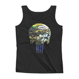 I'd Rather Be Punishing Ladies' Punisher Fishing Tank + House Of HaHa Best Cool Funniest Funny Gifts