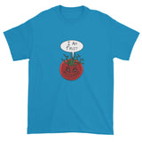 I am Fruit Tomato Guardians Groot Mashup Parody Short Sleeve T-shirt + House Of HaHa Best Cool Funniest Funny Gifts