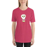 Cute Skull T-Shirt Any Idea How I Died? + House Of HaHa Best Cool Funniest Funny Gifts