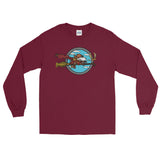 Wizard Flying Ace Men's Long Sleeve T-Shirt + House Of HaHa Best Cool Funniest Funny Gifts