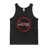 No Hugs Don't Touch Me Introvert Personal Space PSA Men's Tank Top + House Of HaHa Best Cool Funniest Funny Gifts