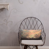 Sunset Silhouette Premium Decorative Throw Pillow + House Of HaHa Best Cool Funniest Funny Gifts