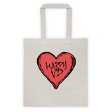 Happy VD Valentines Day Heart STD Holiday Humor Double Sided Print Tote Bag + House Of HaHa Best Cool Funniest Funny Gifts