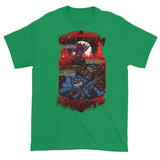 GOT-HAM Knights Batman Gotham Pig Parody Mash-Up Mens Short Sleeve T-Shirt by Aaron Gardy + House Of HaHa Best Cool Funniest Funny Gifts