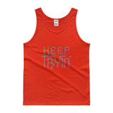 Keep Tryin' Triathlon Training Motivational Perseverance Men's Tank Top + House Of HaHa Best Cool Funniest Funny Gifts