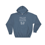 True Love is Finishing Each Other's Sandwiches Hooded Hoodie Sweatshirt + House Of HaHa Best Cool Funniest Funny Gifts