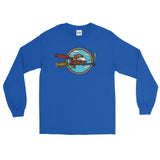Wizard Flying Ace Men's Long Sleeve T-Shirt + House Of HaHa Best Cool Funniest Funny Gifts