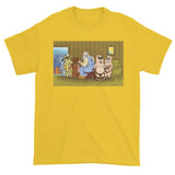 Shearing Day Men's Short Sleeve T-Shirt by Studio Fugazi + House Of HaHa Best Cool Funniest Funny Gifts