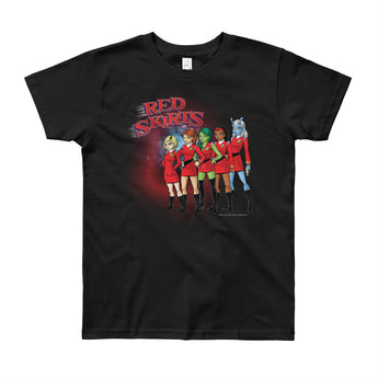 Red Skirts Security Team Youth Short Sleeve T-Shirt - Made in USA - House Of HaHa