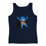 Batman Perler Art Ladies' Tank Top by Silva Linings + House Of HaHa Best Cool Funniest Funny Gifts
