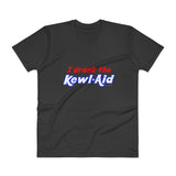 I Drank the Kewl Aid Psychedelic LSD V-Neck T-Shirt + House Of HaHa Best Cool Funniest Funny Gifts