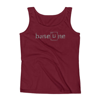 BaseLine Lithium Bipolar Awareness Ladies' Tank Top + House Of HaHa Best Cool Funniest Funny Gifts
