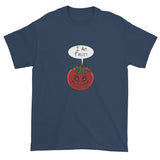 I am Fruit Tomato Guardians Groot Mashup Parody Short Sleeve T-shirt + House Of HaHa Best Cool Funniest Funny Gifts
