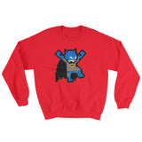 Batman Perler Art Sweatshirt by Silva Linings + House Of HaHa Best Cool Funniest Funny Gifts