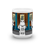 Troopers Shooting Gallery Parody Mug + House Of HaHa Best Cool Funniest Funny Gifts