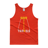 Safe Travels Vacation Road Trip Highway Driving Tank Top + House Of HaHa Best Cool Funniest Funny Gifts