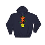 Baby Groot Perler Art Hooded Sweatshirt by Aubrey Silva + House Of HaHa Best Cool Funniest Funny Gifts
