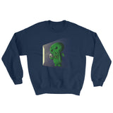 Midnight Snack Chibi Cthulhu Men's Sweatshirt + House Of HaHa Best Cool Funniest Funny Gifts