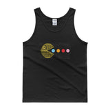 PAC-MOON Death Star Pac-Man Mashup Men's Tank top by Aaron Gardy + House Of HaHa Best Cool Funniest Funny Gifts