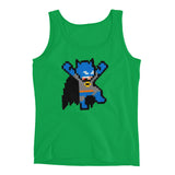 Batman Perler Art Ladies' Tank Top by Silva Linings + House Of HaHa Best Cool Funniest Funny Gifts