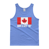 Have A Nice EH Canadian Flag Maple Leaf Canada Pride Men's Tank top by Aaron Gardy + House Of HaHa Best Cool Funniest Funny Gifts