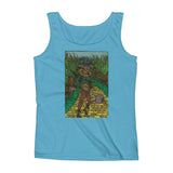 Walkers Of Oz: Zombie Wizard of Oz Cornfield Parody  Ladies' Tank Top + House Of HaHa Best Cool Funniest Funny Gifts