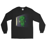 Midnight Snack Chibi Cthulhu Men's Long Sleeve T-Shirt + House Of HaHa Best Cool Funniest Funny Gifts