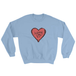 Happy VD Valentines Day Heart STD Holiday Humor Sweatshirt + House Of HaHa Best Cool Funniest Funny Gifts