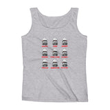 Moods Cylon Emotion Chart Mashup Parody Ladies' Tank Top + House Of HaHa Best Cool Funniest Funny Gifts