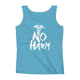 No Harm Caduceus EMT Paramedic Medical Symbol Ladies' Tank + House Of HaHa Best Cool Funniest Funny Gifts