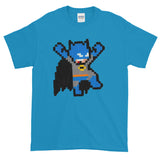 Batman Perler Art Men's Short-Sleeve T-Shirt by Silva Linings + House Of HaHa Best Cool Funniest Funny Gifts