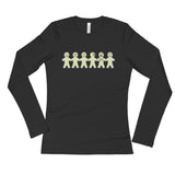 I'm with Stupid Ladies' Long Sleeve T-Shirt + House Of HaHa Best Cool Funniest Funny Gifts