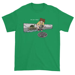 April in New York TMNT Are You a Ninja? Sewer Turtle Men's Short Sleeve T-shirt + House Of HaHa Best Cool Funniest Funny Gifts