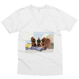 Weenie Roast Men's Short Sleeve V-Neck T-Shirt - House Of HaHa