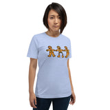Gingerbread Men Christmas Cookies Joke T-Shirt + House Of HaHa Best Cool Funniest Funny Gifts