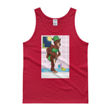 Werewolf Shaving in the Shower Men's Tank Top + House Of HaHa Best Cool Funniest Funny Gifts