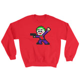 Joker Perler Art Sweatshirt by Silva Linings + House Of HaHa Best Cool Funniest Funny Gifts