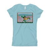 Please Recycle Girl's Princess Aquaman Parody Kids T-Shirt - House Of HaHa