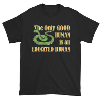 Good Human Pro Snake Tolerance Herpetology Herper Men's Short Sleeve T-Shirt + House Of HaHa Best Cool Funniest Funny Gifts