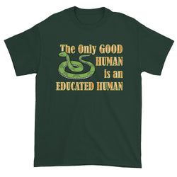 Good Human Pro Snake Tolerance Herpetology Herper Men's Short Sleeve T-Shirt + House Of HaHa Best Cool Funniest Funny Gifts